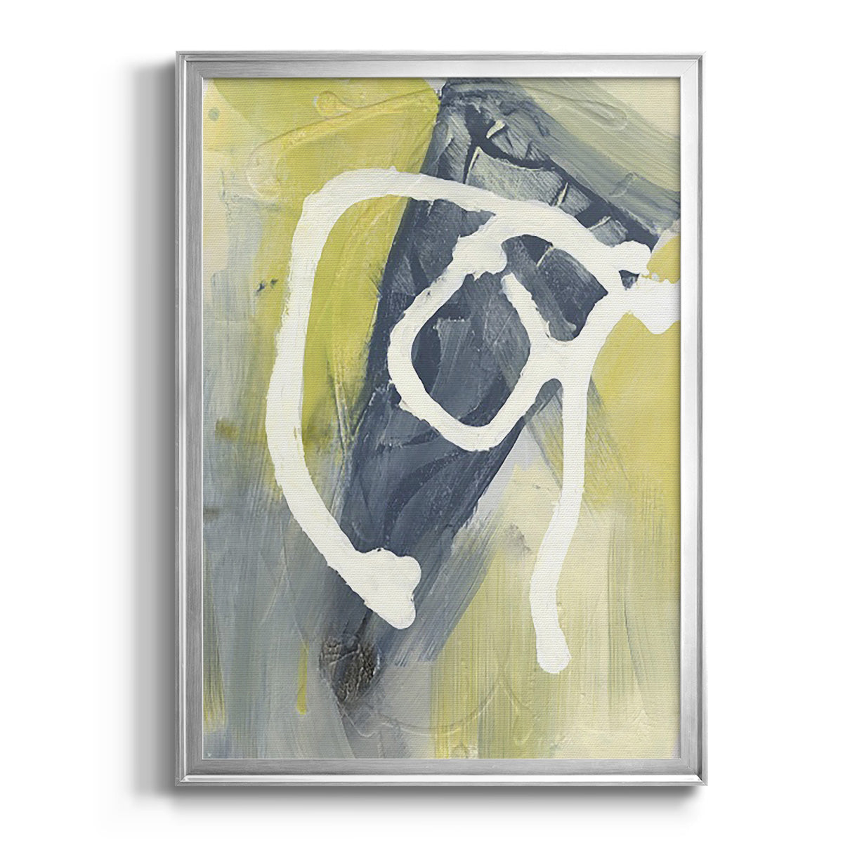Delightful I - Modern Framed Canvas Print