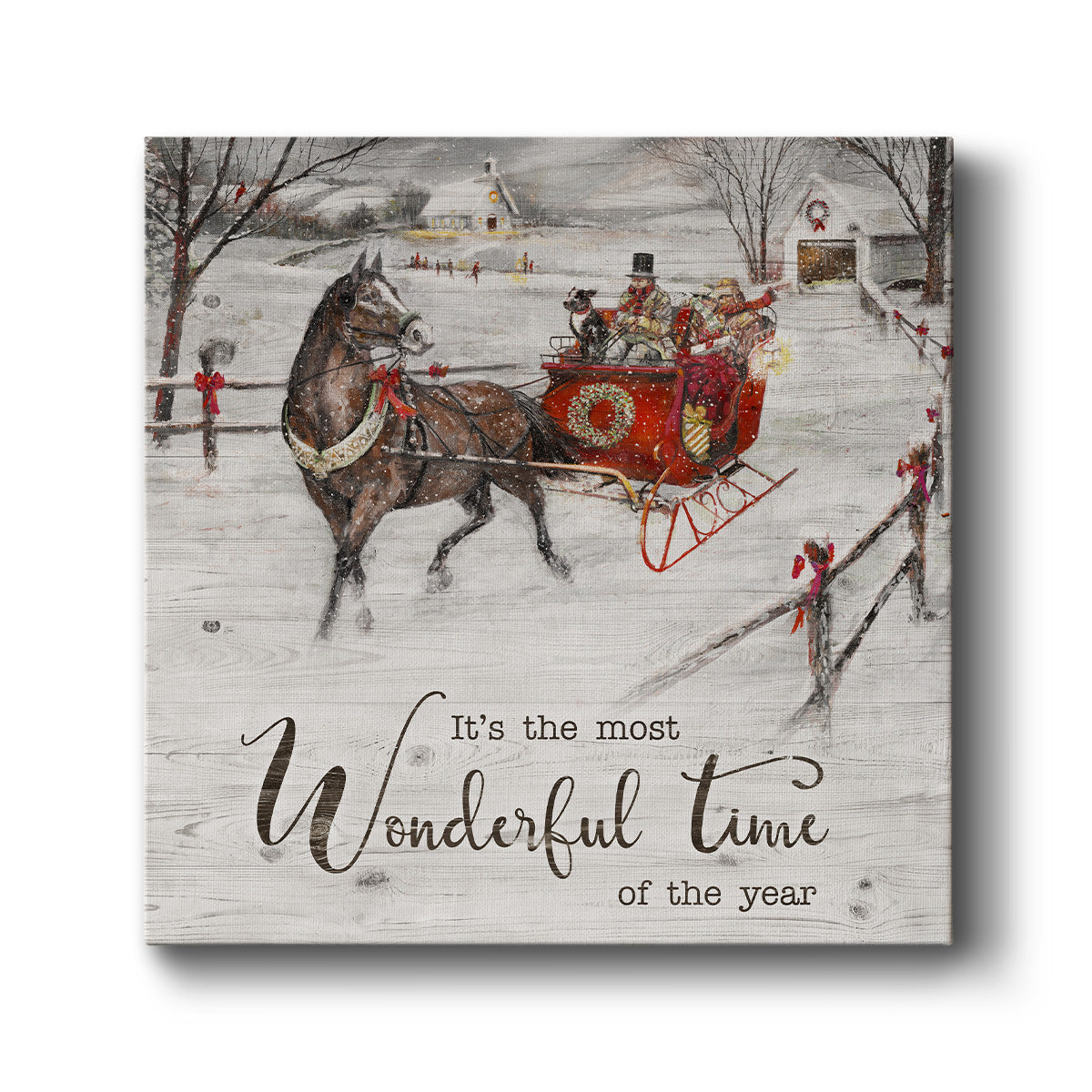 Most Wonderful Time - Canvas Art Print