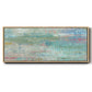 Pastel Watergarden - Floater Framed Canvas Print