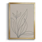 Neutral Lines I - Modern Framed Canvas Print