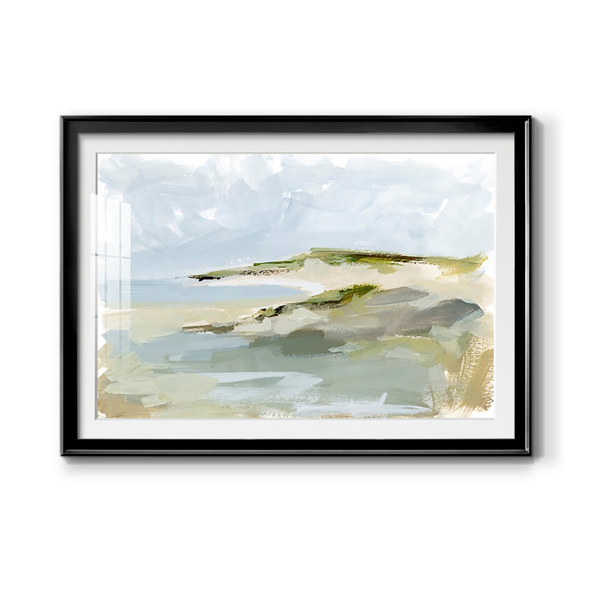 Sea Cove Impression I - Modern Framed Art Print