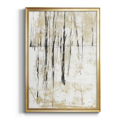 Gilded Forest II - Modern Framed Canvas Print