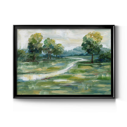 Summer Light - Modern Framed Canvas Print