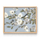 Chickadees and Blossoms I - Restickable Framed Art Print
