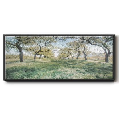 Charming Spring Mood - Floater Framed Canvas Print