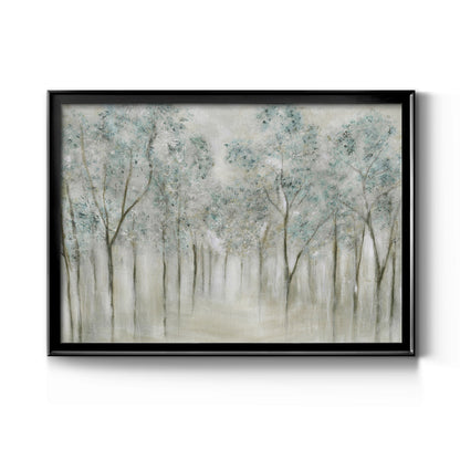 Neutral Spring - Modern Framed Canvas Print