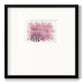 Pink Cherry Blossom Tree I Premium Framed Print Double Matboard