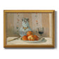 Still Life with Apples and Pitcher Premium Framed Canvas- Ready to Hang