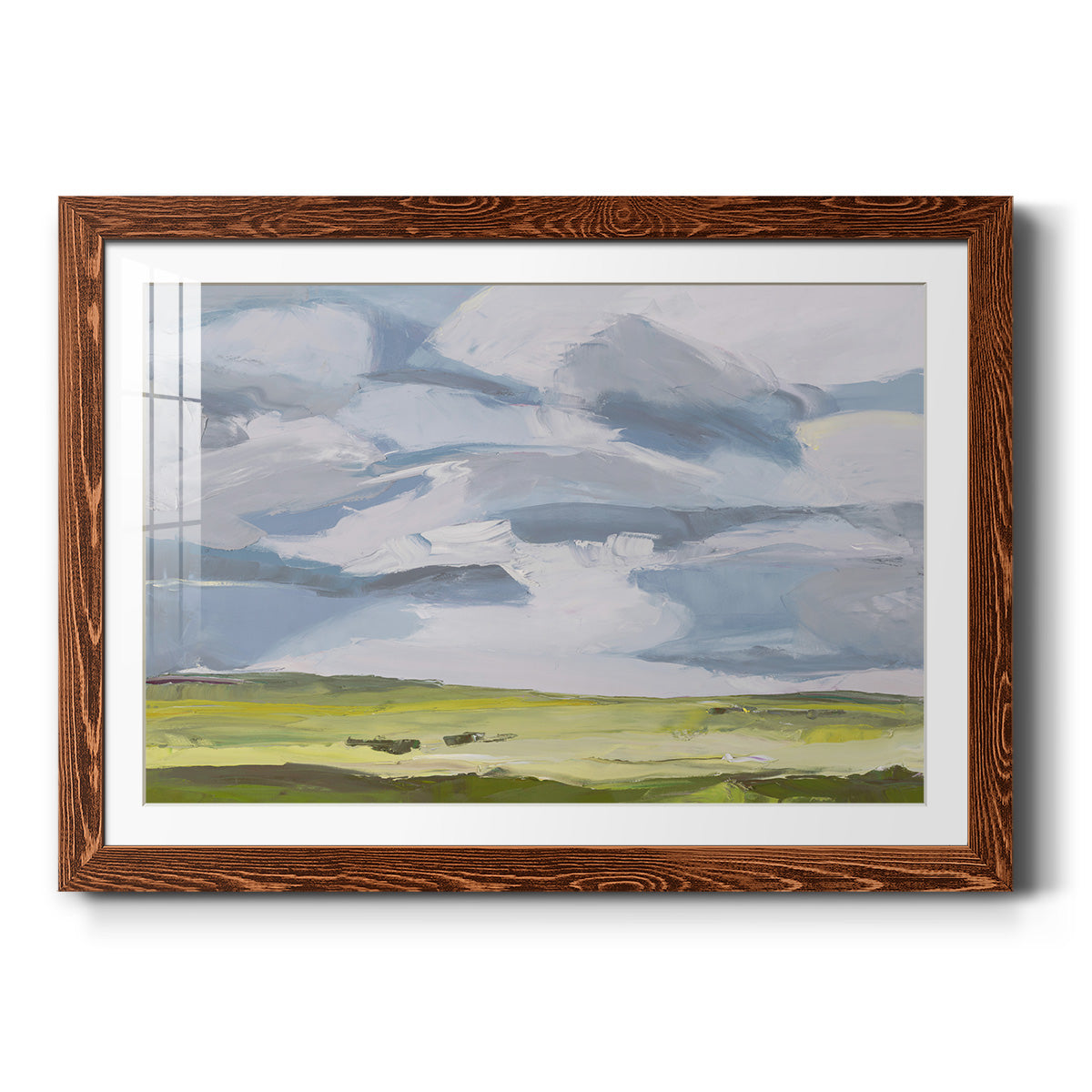 Lightbreak - Barnwood Framed Art Print