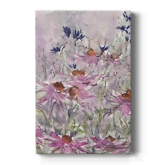 Floral Entertainment II - Canvas Art Print