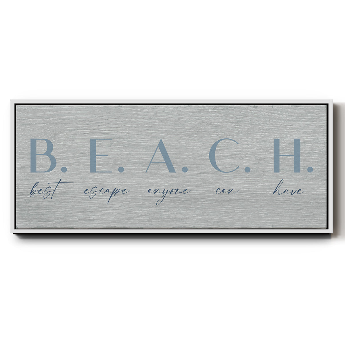 Best Escape - Floater Framed Canvas Print