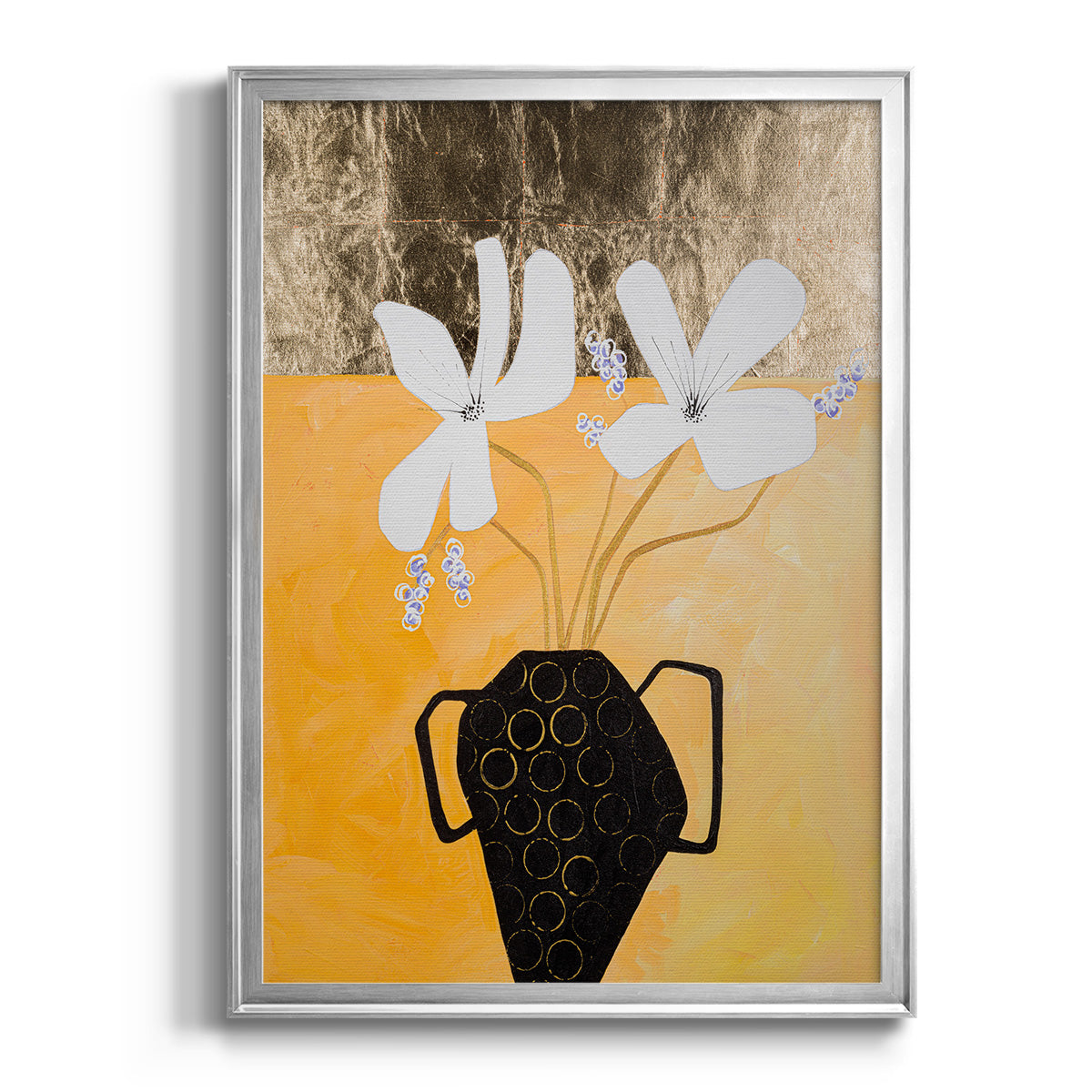 Enjoying the Company We Keep II - Modern Framed Canvas Print