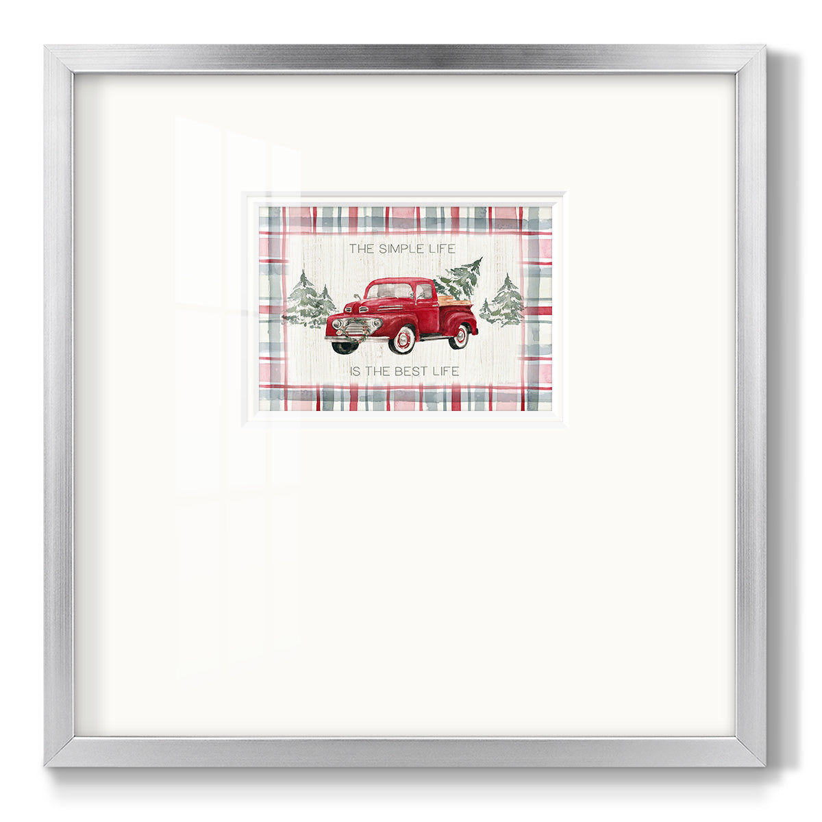 Indigo Kelp II - Double Matboard Framed Print