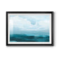 Azure Rising III Premium Framed Print - Ready to Hang