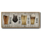 Beer Chart I - Floater Framed Canvas Print