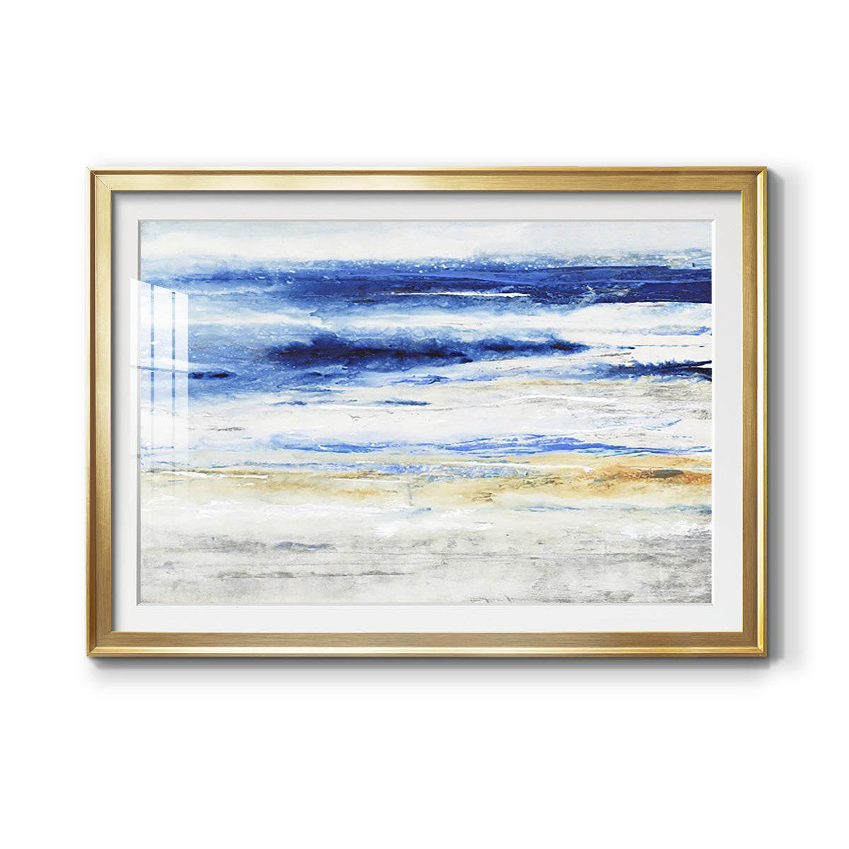 Choppy Seas I Premium Framed Print - Ready to Hang