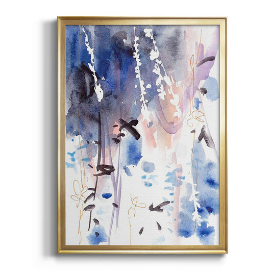 Late Night Breeze IV - Modern Framed Canvas Print