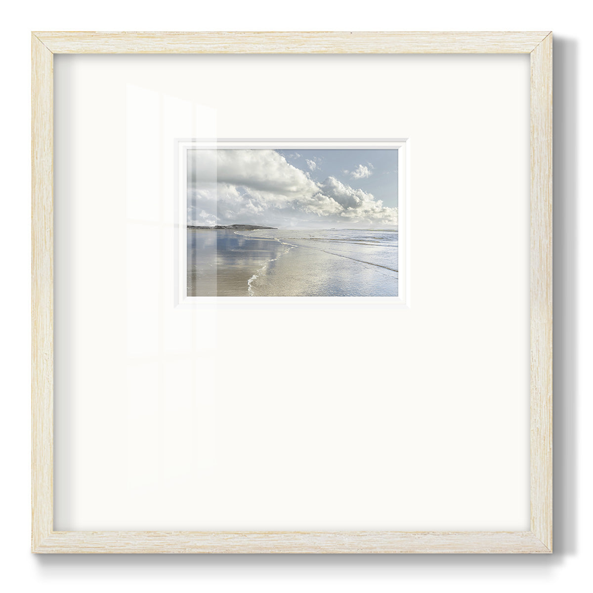 Infinity Beach Premium Framed Print Double Matboard