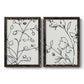 Botanical Sketch I   - Premium Framed Canvas 2 Piece Set - Ready to Hang