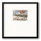 Vase of Pink Flowers IV - Double Matboard Framed Print