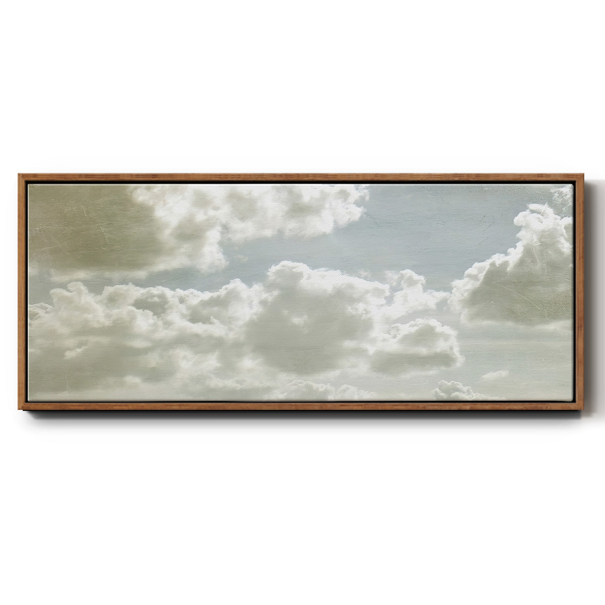 Sky Scrapers IV - Floater Framed Canvas Print