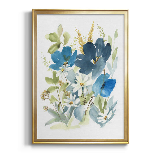 Wild Medley II - Modern Framed Canvas Print