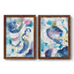 Fiesta I - Premium Framed Canvas 2 Piece Set - Ready to Hang