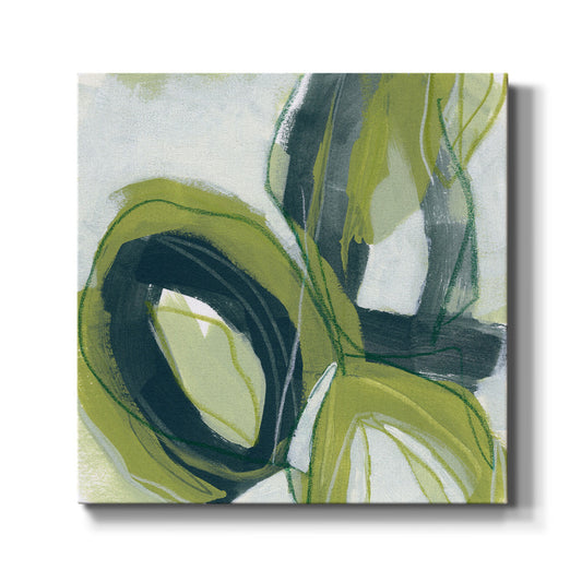 Verdigris Motion I - Canvas Art Print