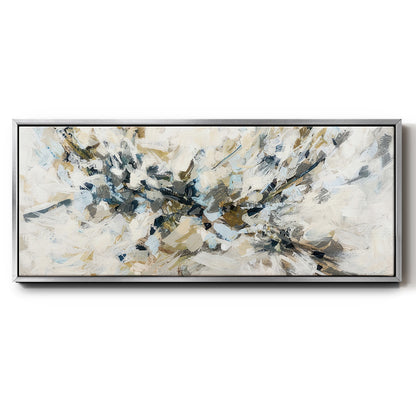 Rising Falcon - Floater Framed Canvas Print