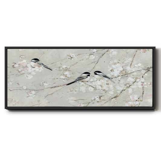 Nature's Confetti I - Floater Framed Canvas Print