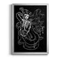 Pirate Mermaids II - Modern Framed Canvas Print