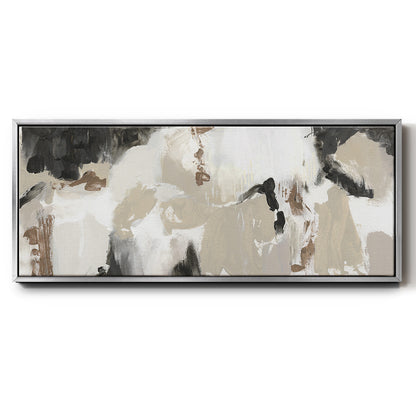 Sandy Summer - Floater Framed Canvas Print