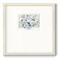 Tender White Roses Premium Framed Print Double Matboard