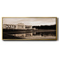 Gloriette Schonbrunn - Floater Framed Canvas Print