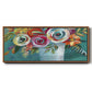 Color Burst II - Floater Framed Canvas Print