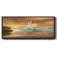 Louder Than - Floater Framed Canvas Print