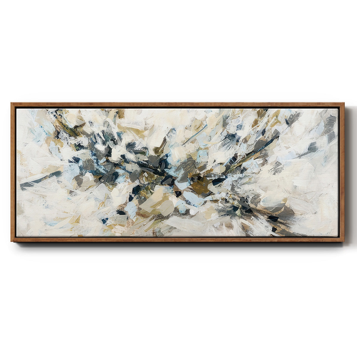 Rising Falcon - Floater Framed Canvas Print