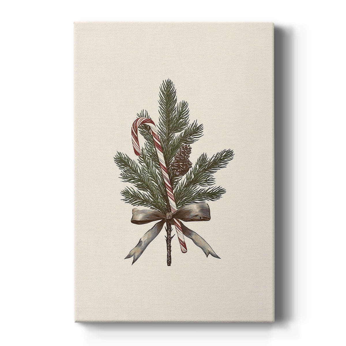 Snowwhite Skies at Eve - Canvas Art Print