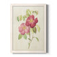 Dusty Rose II - Barnwood Framed Canvas Print