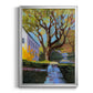 Spring in New England - Modern Framed Canvas Print