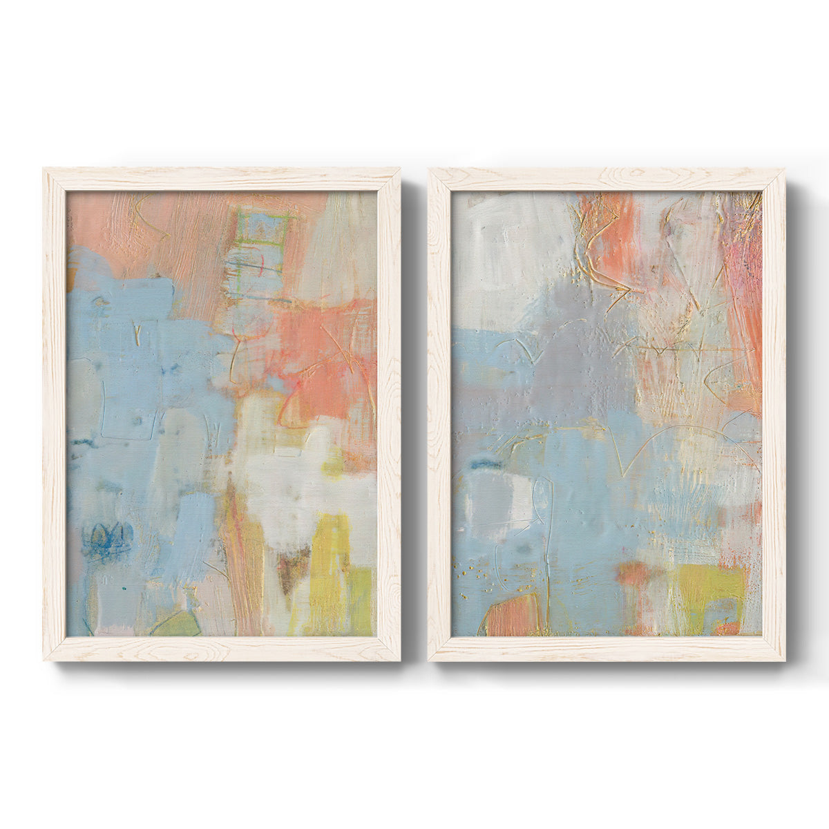 Cully I - Premium Framed Canvas 2 Piece Set - Ready to Hang