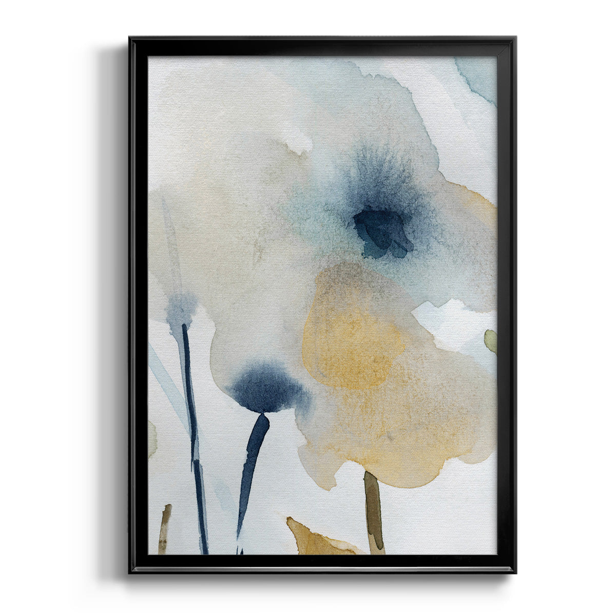 Blooming Wash I - Modern Framed Canvas Print