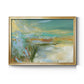 Sandy Beach - Modern Framed Canvas Print