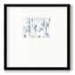 Stone Hatchmarks I - Double Matboard Framed Print