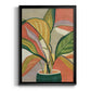 Potted Bird of Paradise - Modern Framed Canvas Print