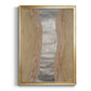 Silver Lake II - Modern Framed Canvas Print