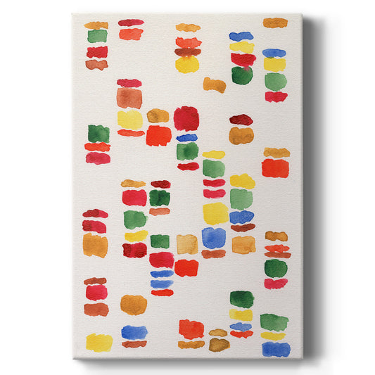 Colorful Code I - Canvas Art Print