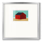Big Red One III - Double Matboard Framed Print