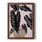 Potted Plant II - Barnwood Framed Canvas Print