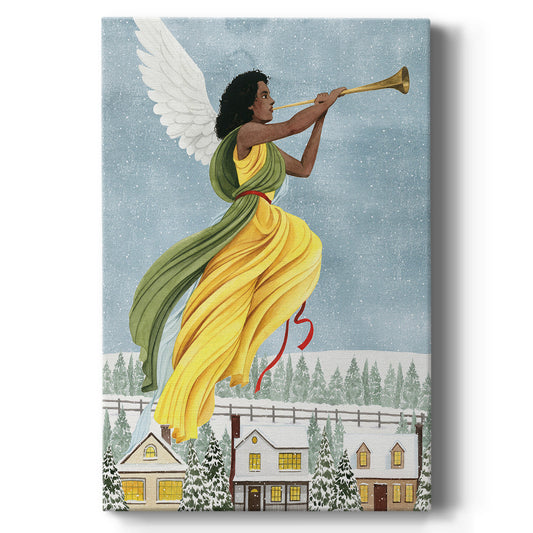 Christmas Angel I Premium Gallery Wrapped Canvas - Ready to Hang